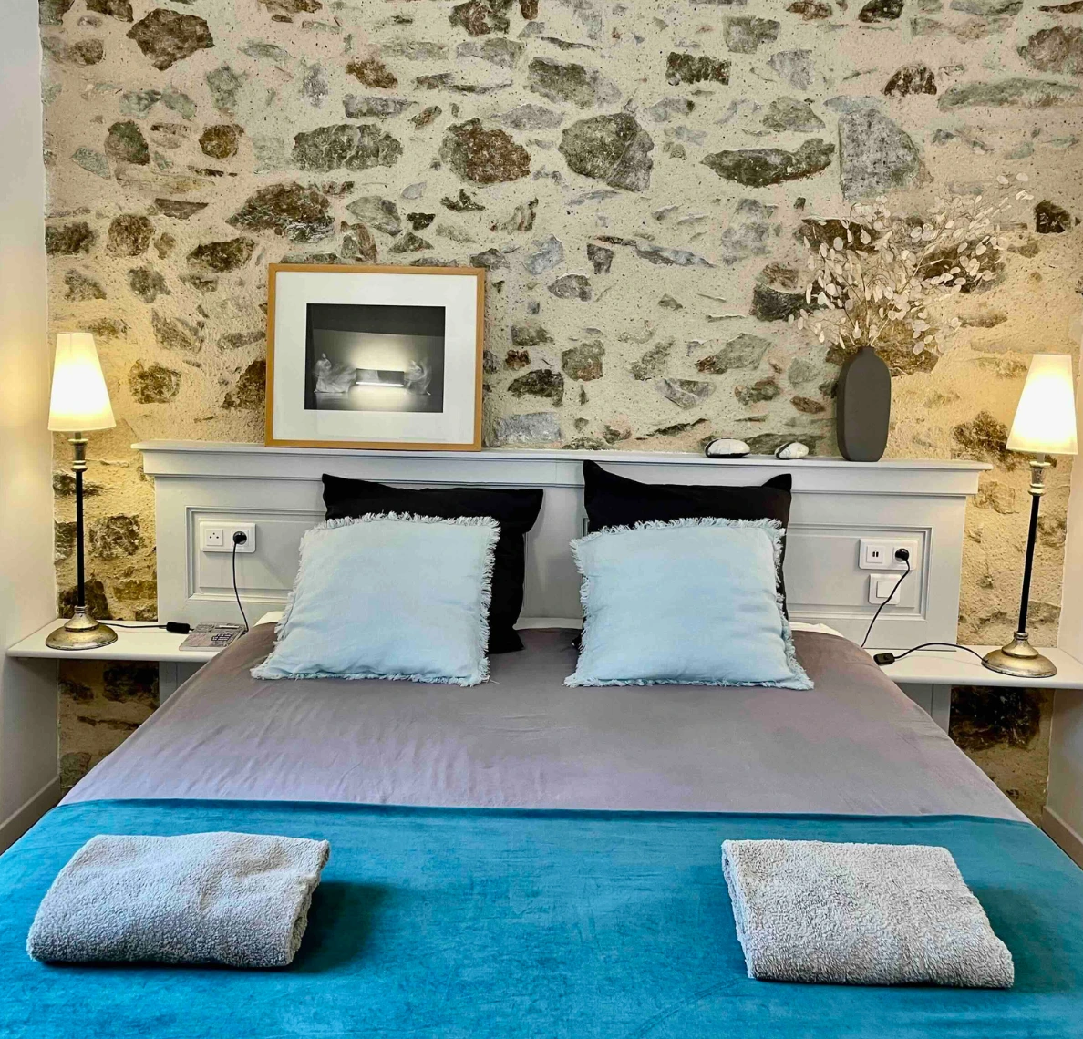 Vue de l'aménagement de la chambre 3